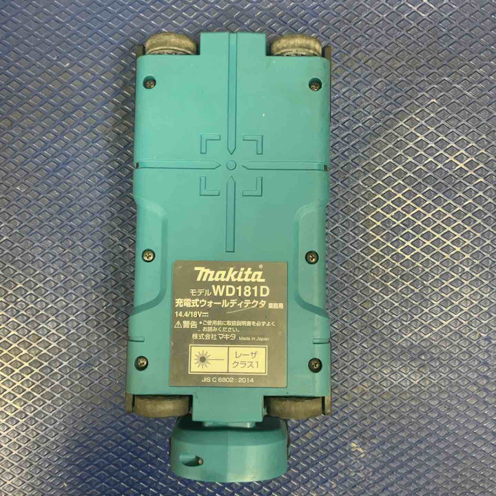 ★マキタ(makita) コードレスウォールディテクタ コンクリート探知機 WD181DZK【草加店】
