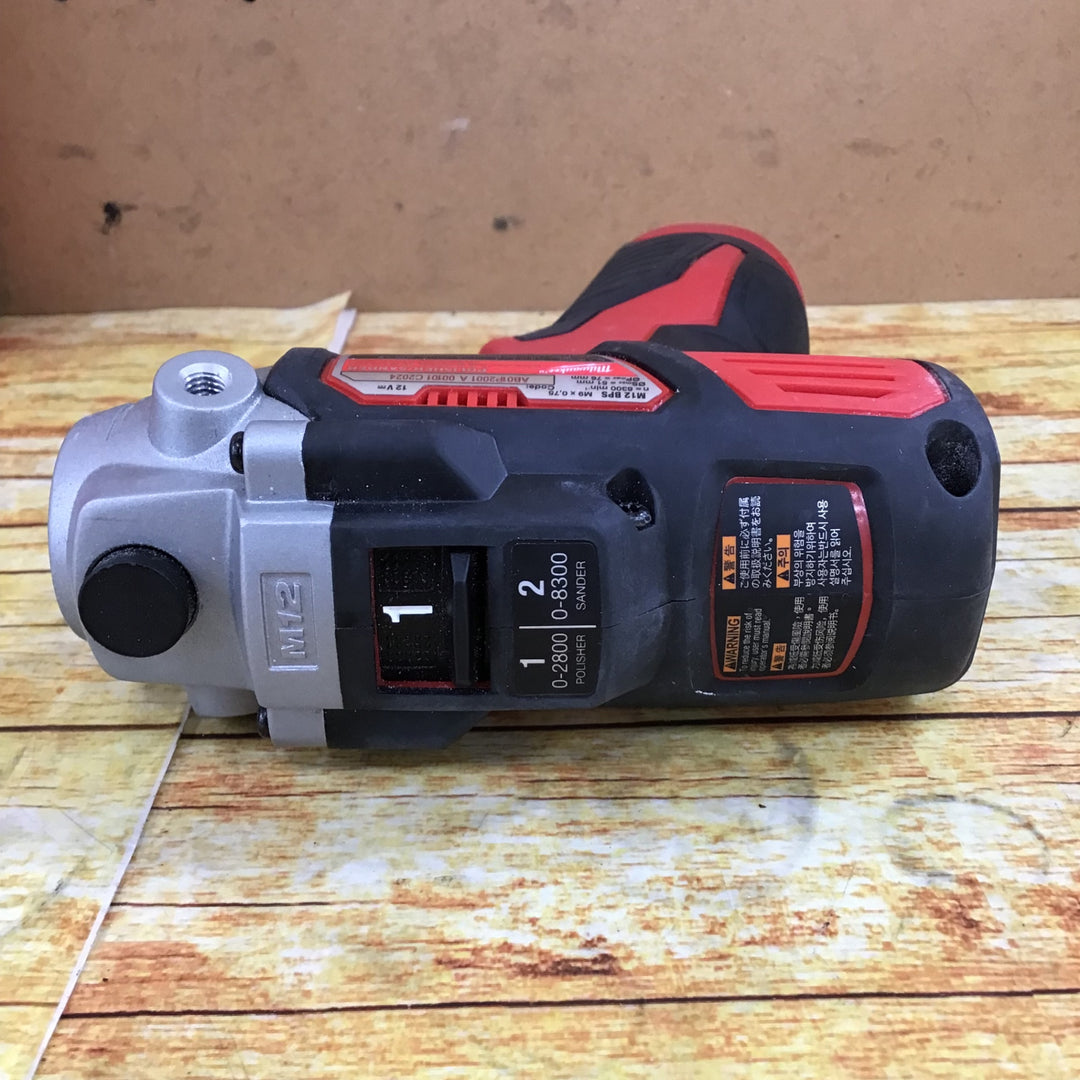 ミルウォーキー コードレス電動ポリッシャー M12 BPS-0 APJ【川崎店】