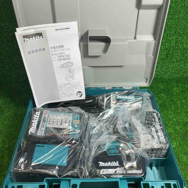 マキタ(makita) コードレス振動ドリルドライバー HP484DRGX【藤沢店】