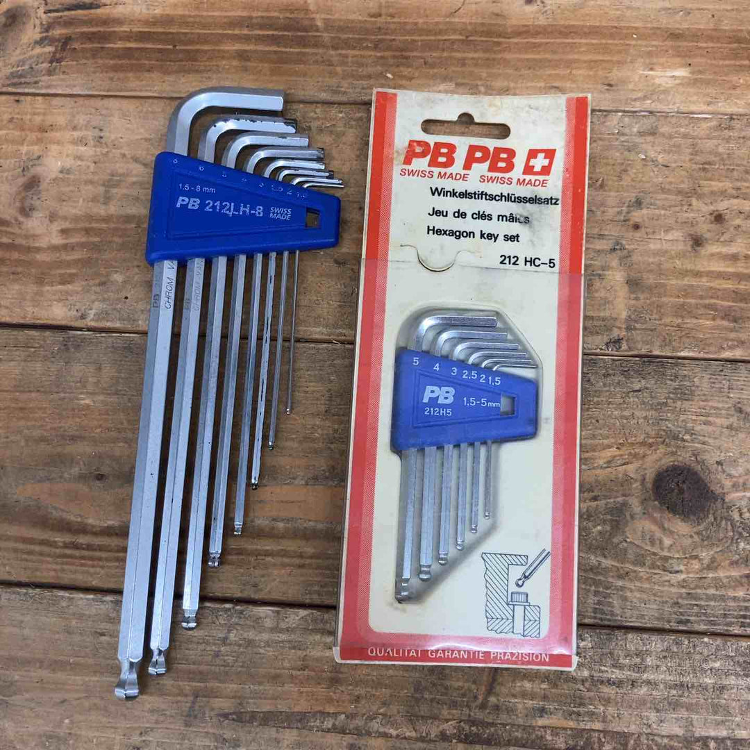 【中古品】 PBスイスツール 六角レンチ 2.5、212HC-5、212LH-8、212-2.5 5個、210-4、205/2 8個、205/1.27 18個セット 【東大和店】