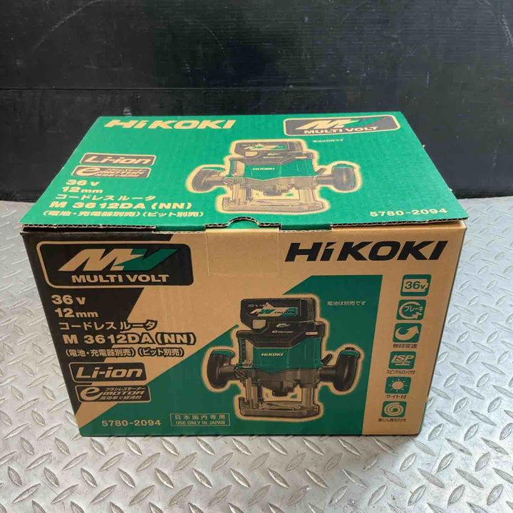★ハイコーキ(HIKOKI ※旧:日立工機) コードレスルーター M3612DA(NN)【川口店】