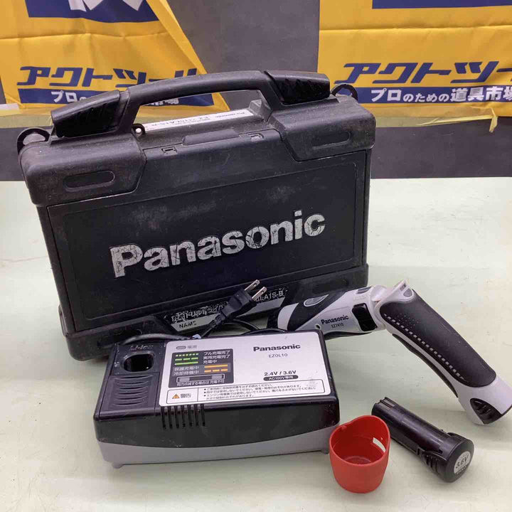 ☆パナソニック(Panasonic) コードレスドリルドライバー 黒 EZ7410LA1S-B【越谷店】