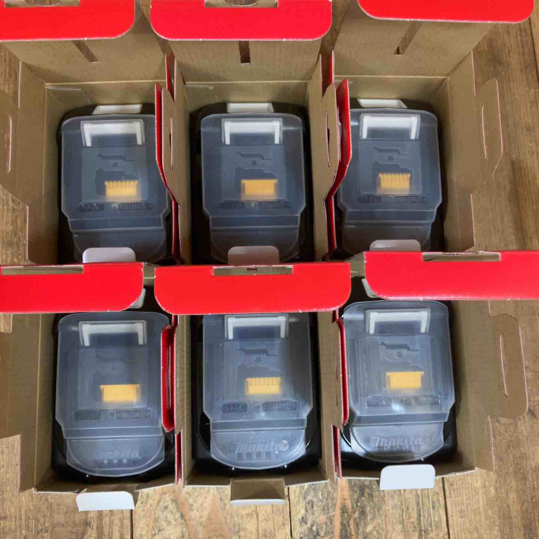 【未使用まとめ売り】純正品 マキタ(makita) リチウムイオンバッテリー 18V/6.0Ah BL1860B　6個セット　まとめ売り【所沢店】