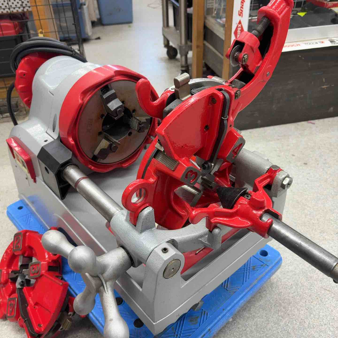 【店頭受取り限定】★レッキス(REX) パイプマシン(切削ねじ加工機) F50AⅢ F50A3 ねじ切り機【八潮店】