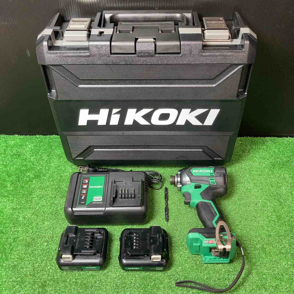 中古品】◇ハイコーキ(HIKOKI ※旧:日立工機) コードレスインパクト