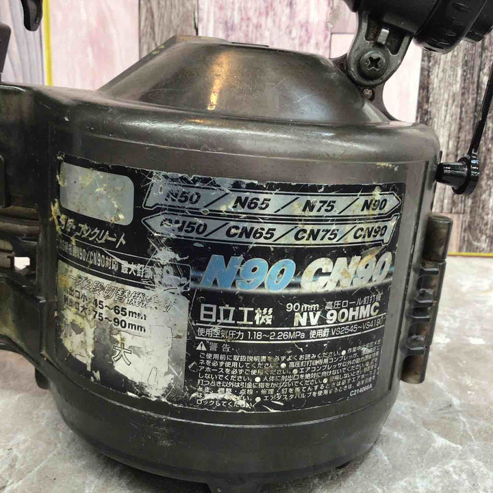 ★ハイコーキ(HIKOKI ※旧:日立工機) 高圧エア釘打ち機 NV90HMC(G)【八潮店】