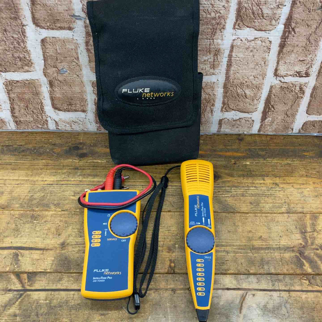 【中古品】フルークネットワークス IntelliTone Pro 200 LANトーナー&プローブキット MT-8200-60-KIT-J【所沢店】