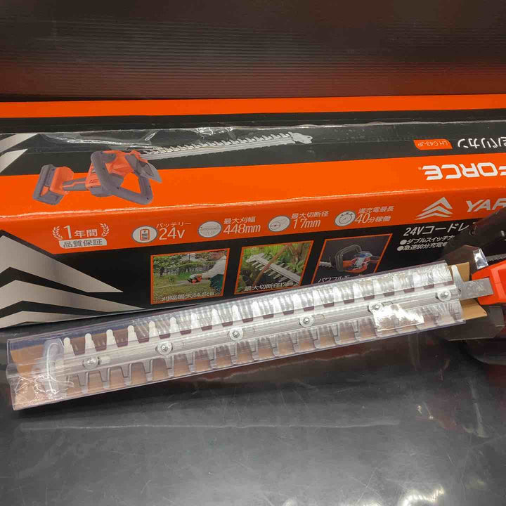 ▼ヤードフォース(YARD FORCE) 24V コードレスバリカン LH-C43-JP【川越店】