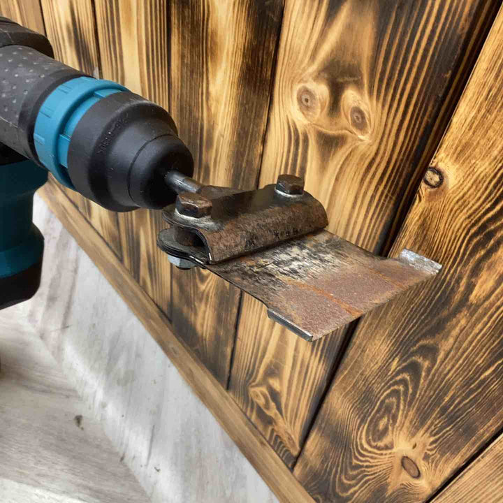 マキタ(makita) 電動ケレン ロングハンドルタイプ HK1820L立ったまま タイル モルタル 外壁塗装 Pタイル クッションフロア 剥離 目地おとし コンクリート【越谷店】