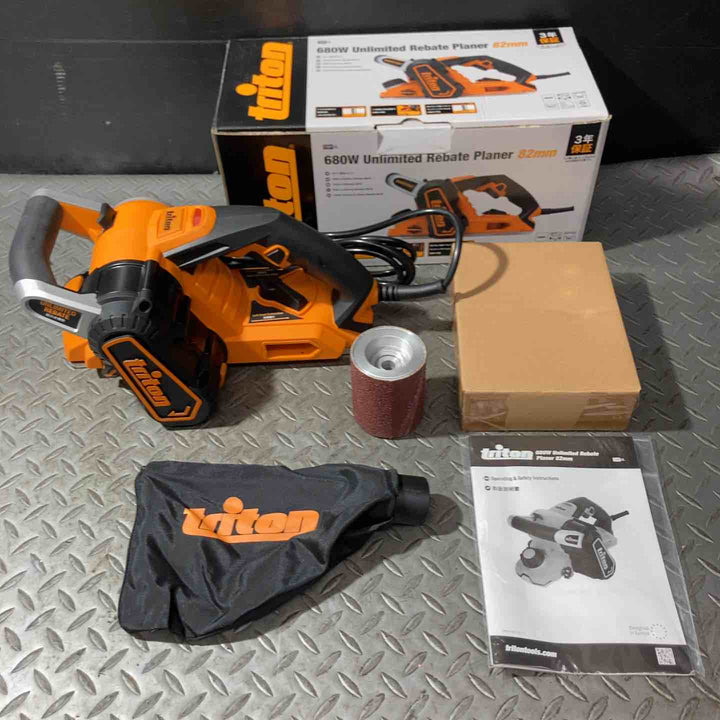 Triton トライトン 2in1 電気 カンナ TRPUL HSS製カンナ刃3枚付【草加店】