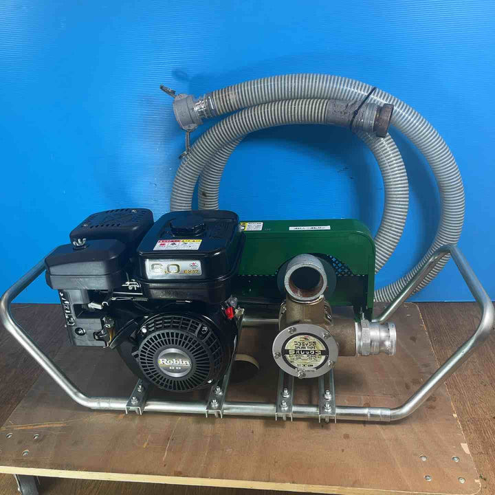 【店頭受取り限定】ミナトワークス(MINATO) エンジン式バキュームポンプ 給水ホース(約4m)1本のみ付属【岩槻店】