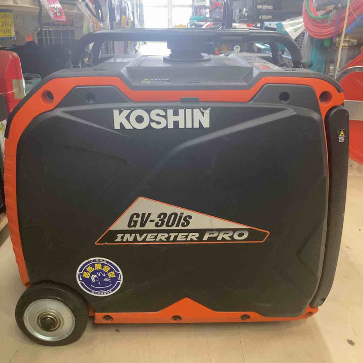 【店頭受取り限定】◇工進 KOSHIN インバーター発電機 GV-30is【町田店】