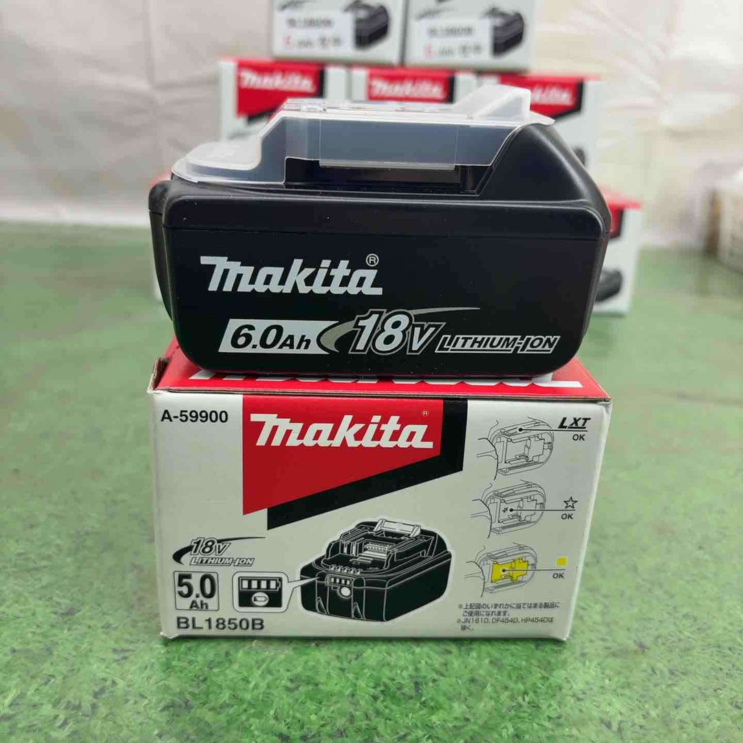 純正品マキタ(makita) リチウムイオンバッテリー 18V/6.0Ah BL1860B 10個セット【町田店】