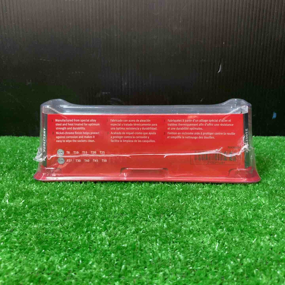 スナップオン/Snap-on 1/4sq、3/8sq トルクスソケットセット 10pcs 210EFTXRY【岩槻店】
