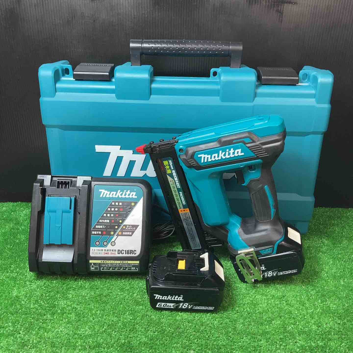 ★マキタ(makita) コードレスフィニッシュネイラ FN350DRG バッテリー２個付き【岩槻店】