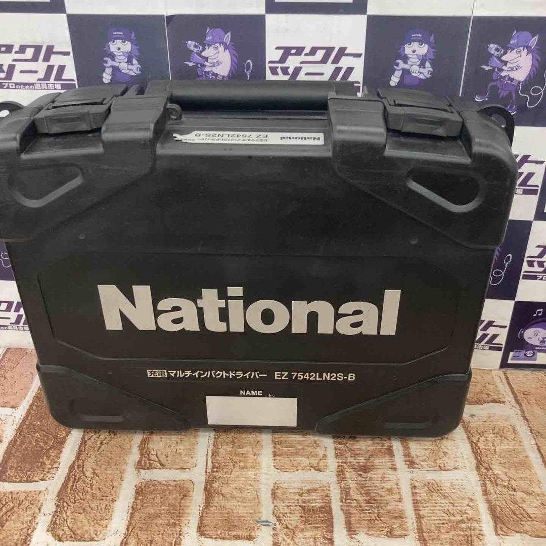 【中古品】パナソニック(Panasonic) コードレスマルチインパクトドライバー EZ7542LN2S-B【所沢店】
