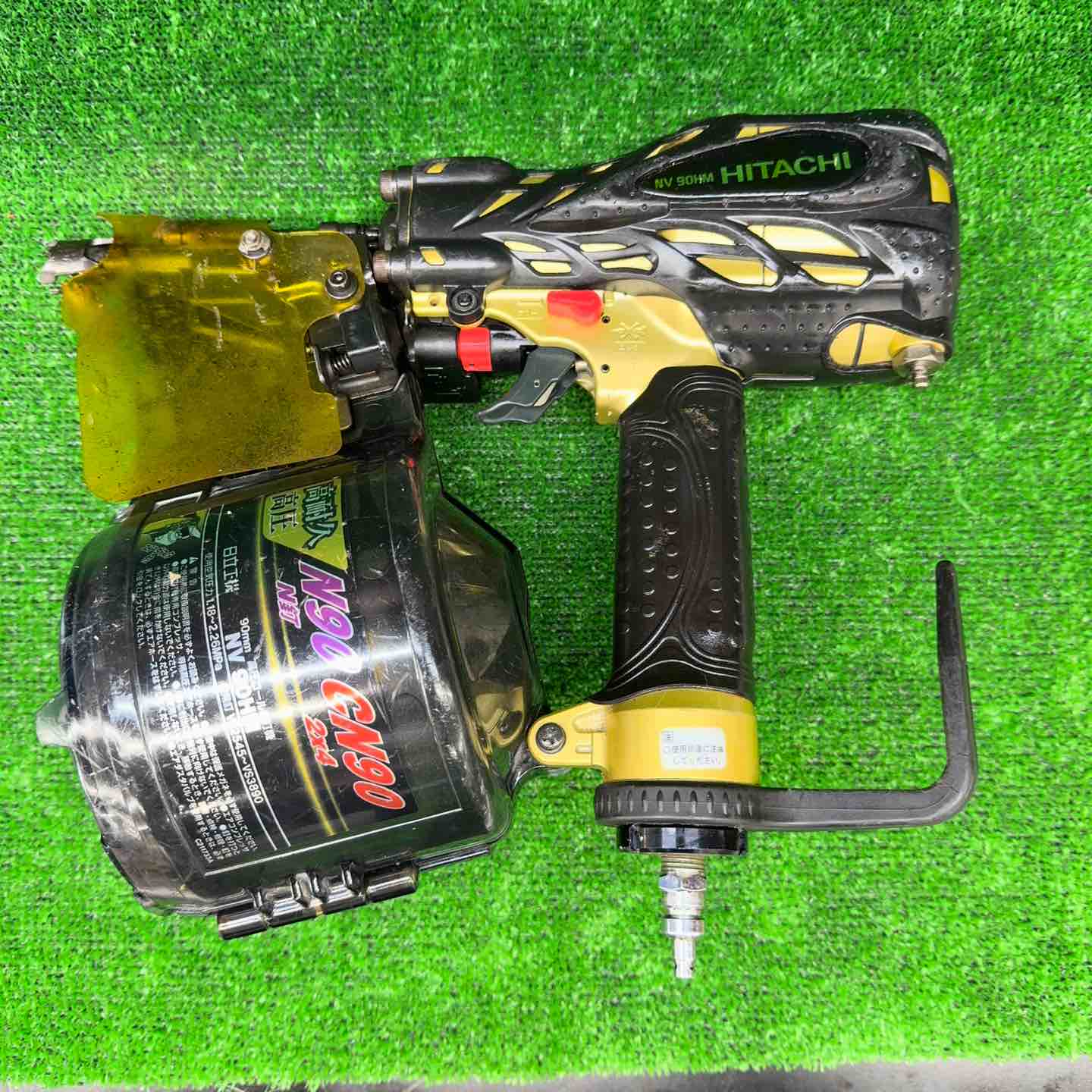 藤沢店 【中古品】日立 高圧釘打ち機 NV90HM【藤沢店】 – アクト 藤沢店 【中古品】日立 高圧釘打ち機 NV90HM【藤沢店】 – アクト