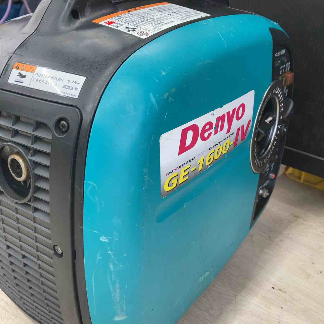 ★デンヨー(Denyo) 発電機 GE-1600SS-IV【川越店】