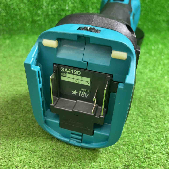 【中古品】マキタ(makita) 100mmコードレスディスクグラインダ GA412DZ【藤沢店】