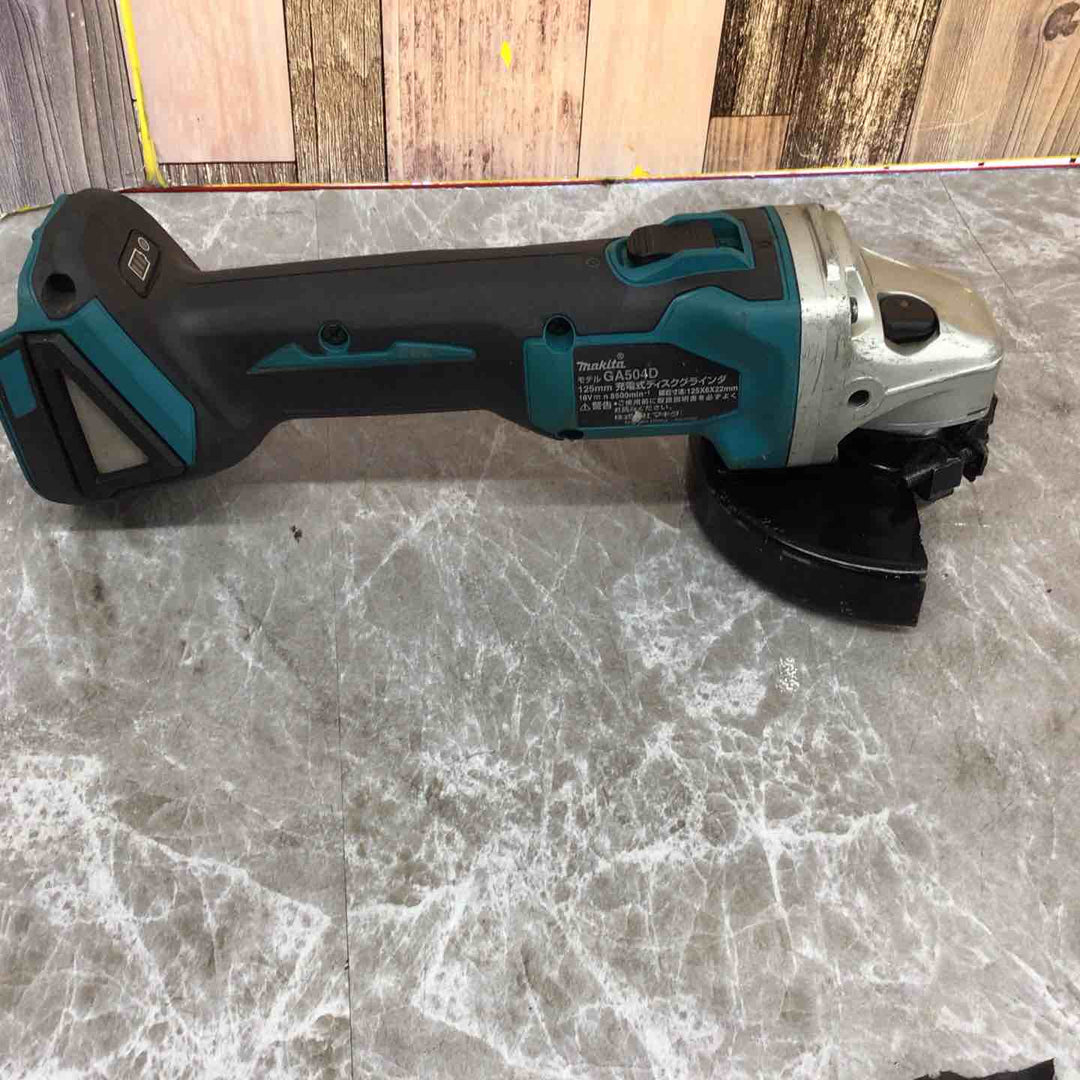 ★マキタ(makita) 125mmコードレスディスクグラインダ GA504DRT【八潮店】