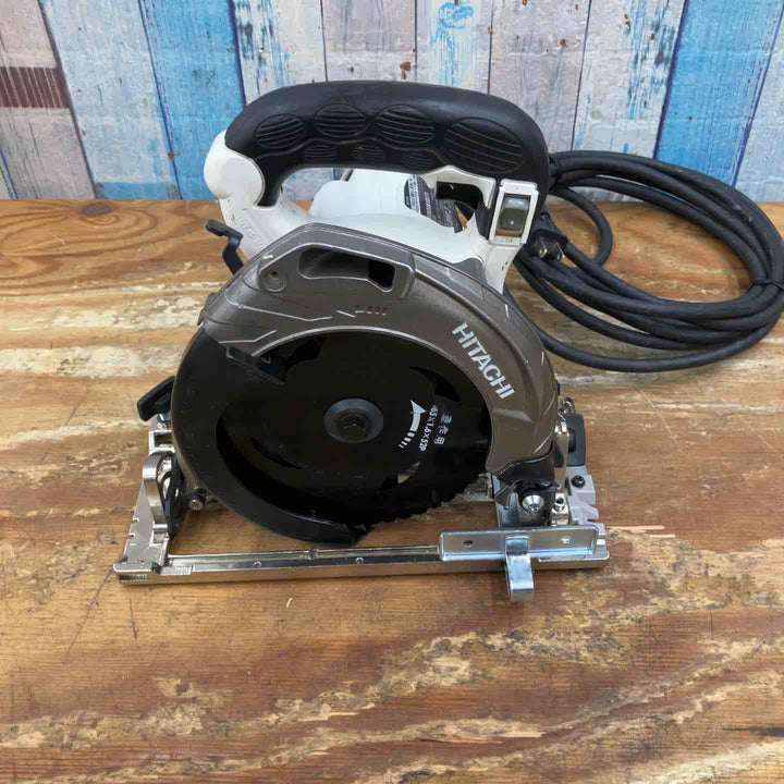 【中古品】★ハイコーキ(HIKOKI ※旧:日立工機) 165mm 深切りマルノコ C6MBYA2(SGW) ホワイト マルノコ用ガイド付き【柏店】