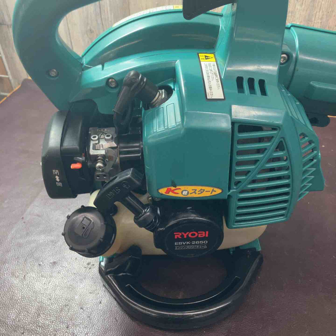 【中古品】◇リョービ(RYOBI) エンジンブロワ EBVK-2650【東大和店】