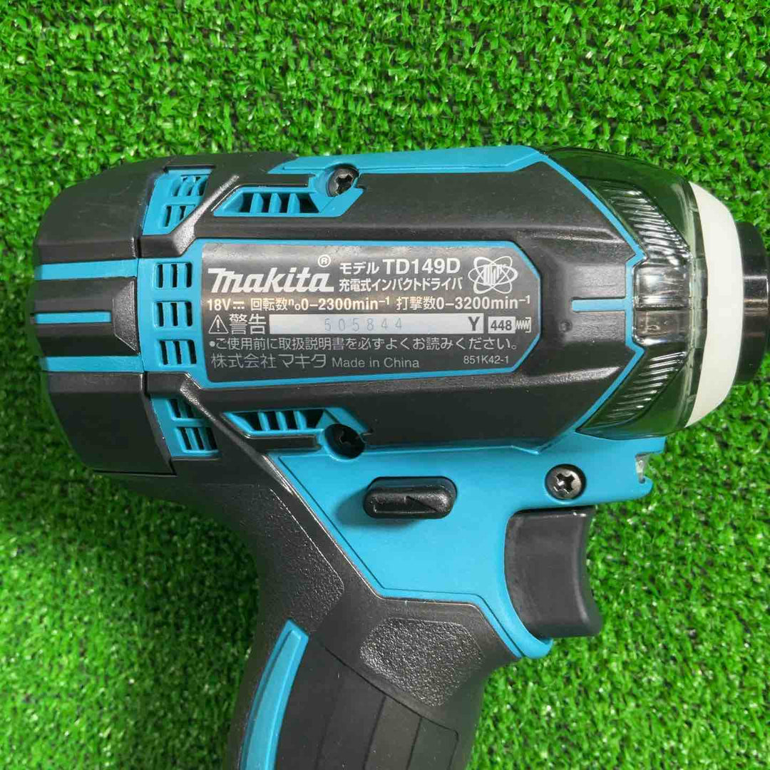 【中古品】マキタ(makita) コードレスインパクトドライバー TD149DZ【藤沢店】