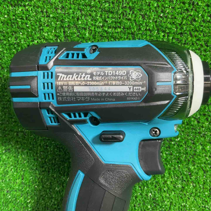 【中古品】マキタ(makita) コードレスインパクトドライバー TD149DZ【藤沢店】