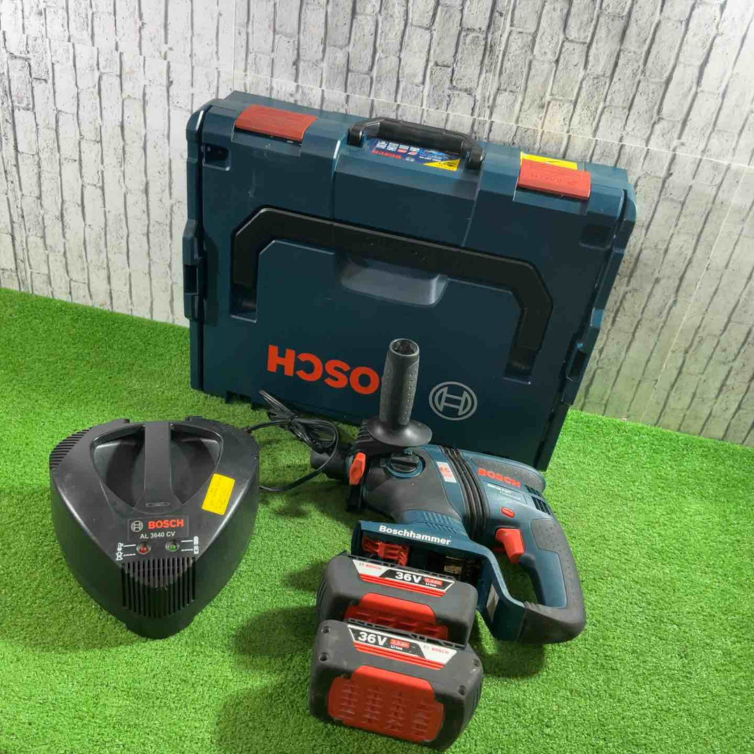 ★ボッシュ(BOSCH) コードレスハンマドリル GBH36V-LIY 動作確認済【川口店】