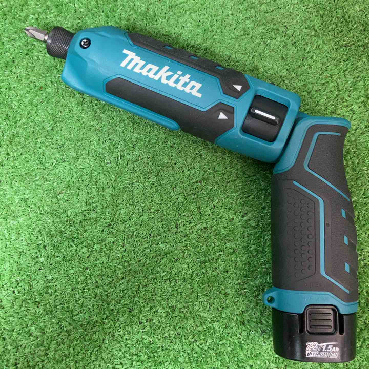 【美品】★マキタ(makita) 7.2V コードレスペンインパクトドライバ TD023DSHX バッテリ2本・充電器・ケース付【岩槻店】