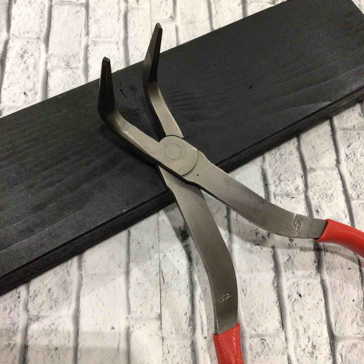 スナップオン(Snap-on) 90°ベントニードルノーズプライヤー 490CF 【川口店】