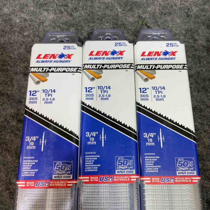 レノックス(LENOX) セーバーソーブレード 25枚入 300mm 3箱【桶川店】