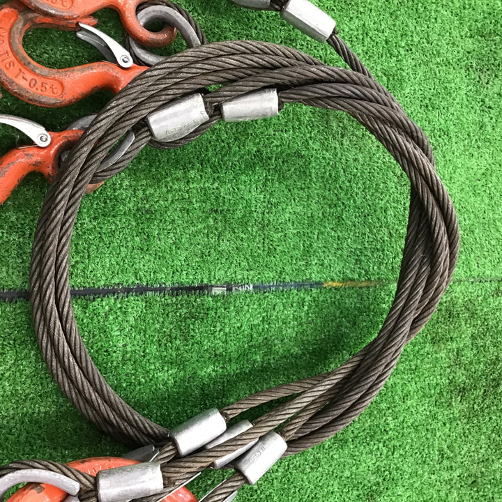 TAIYO　4点吊りフック　総重量2t　各フック0.5t　【桶川店】