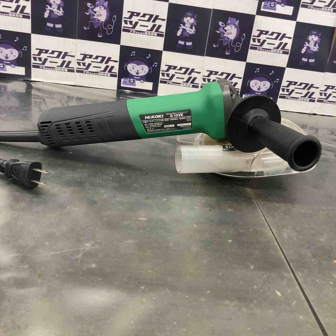 ◇ハイコーキ(HIKOKI ※旧:日立工機) 125mm電子ディスクグラインダー G13VE【所沢店】