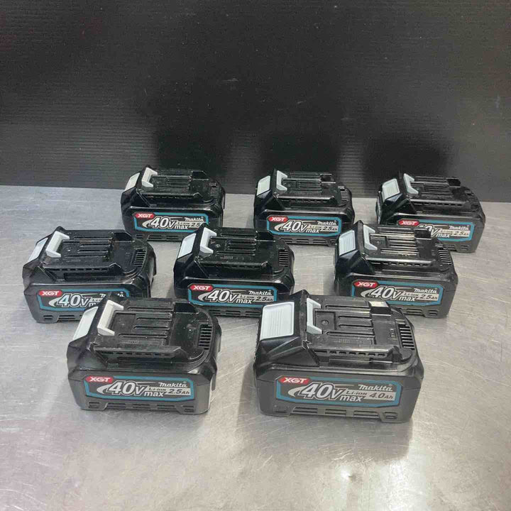 【中古品】 マキタ(makita) 40V バッテリーまとめ 8点セット BL4025 BL4040 コードレス 電動工具 【東大和店】
