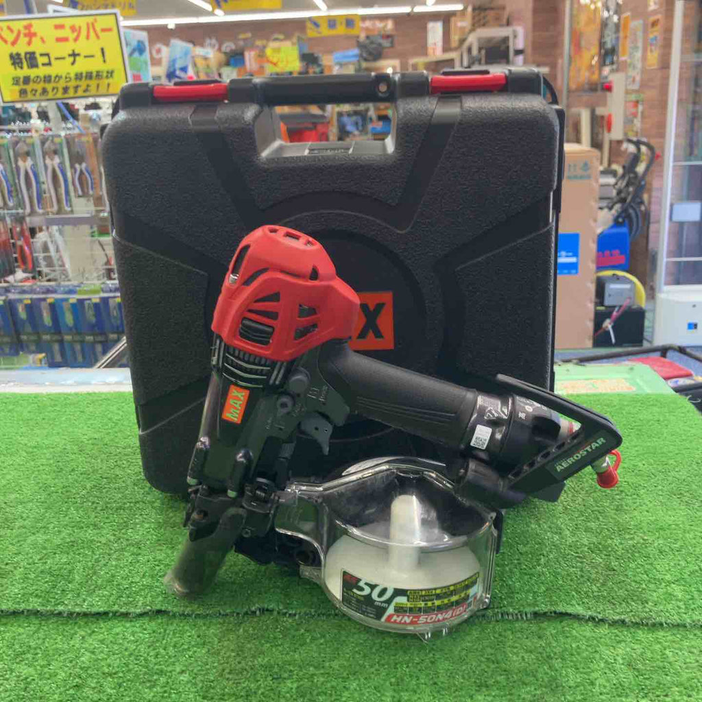 ☆マックス(MAX) 高圧エア釘打ち機 HN-50N4(D)-G【桶川店】 – アクト