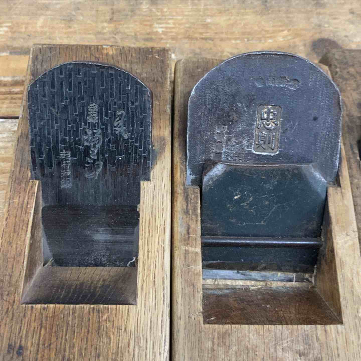【中古品】 重定・國永・忠則・福三郎・長秀 鉋5点セット 鉋 かんな カンナ 和工具 大工道具 鑿 のみ 鋸 のこ 【東大和店】