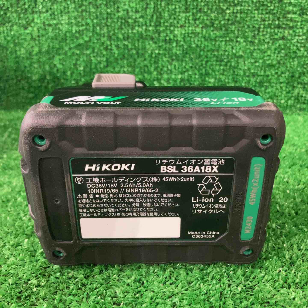 【未使用品】★ハイコーキ(HIKOKI ※旧:日立工機) リチウムイオンバッテリー 36V/2.5Ah BSL36A18X【川崎店】
