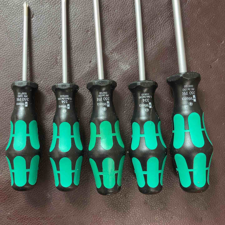 【中古品】 ヴェラ(wera)ヴェラ(wera) ドライバー 008735、110010、008720、007610、008710 5本セット【東大和店】