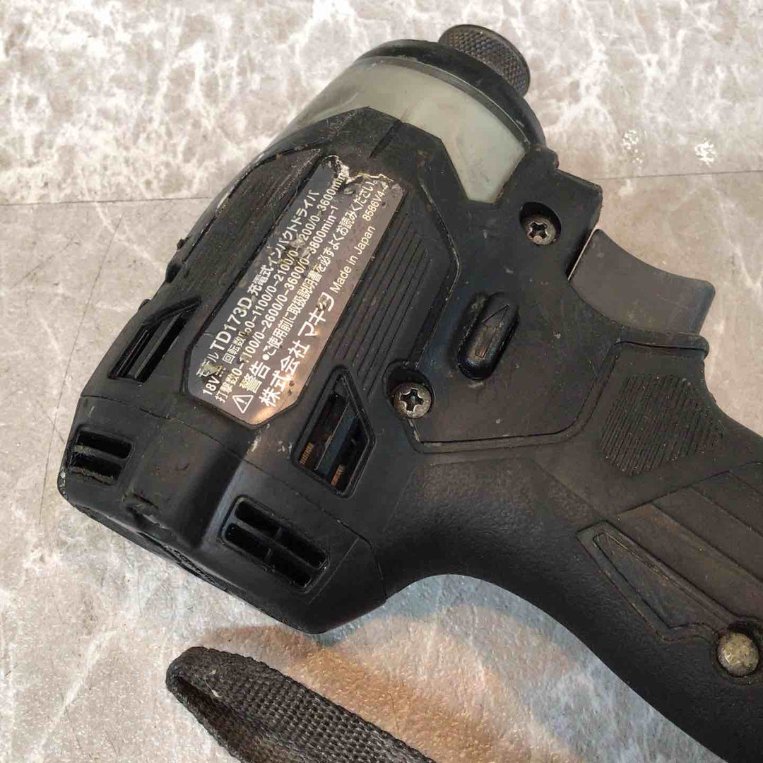 ★マキタ(makita) コードレスインパクトドライバー TD173DRGXB ケース無し【八潮店】
