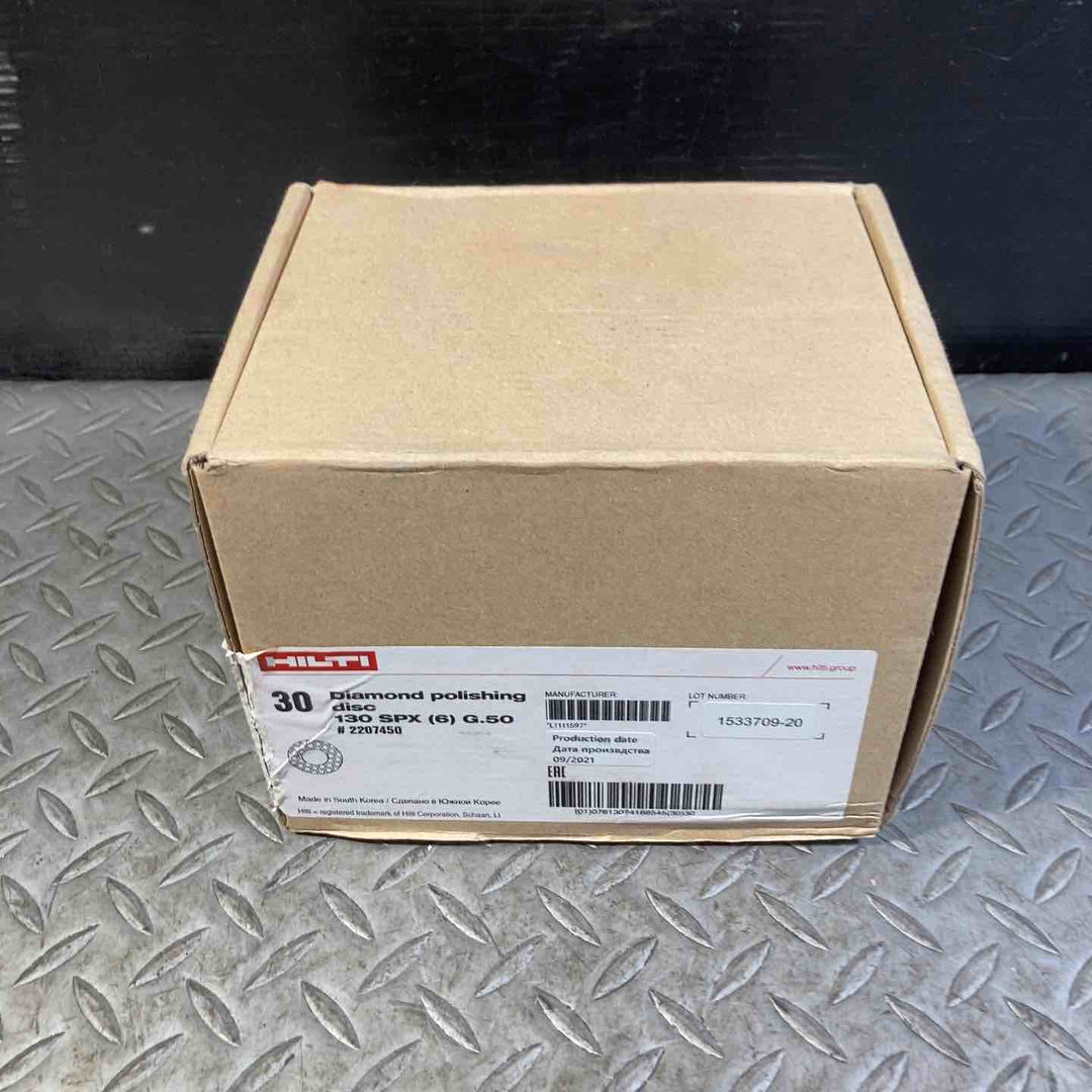 ◇ヒルティ(HILTI) 130 SPX  SPX 仕上げパッド (130mm)　30枚入り #2207450【草加店】