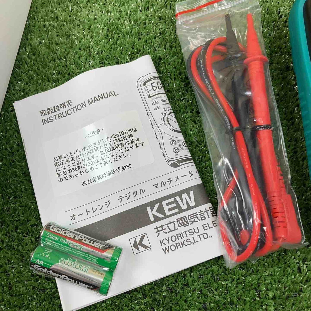 ◇KYORITSU デジタルマルチメータ(電圧測定特化タイプ) KEW1012K【川崎店】