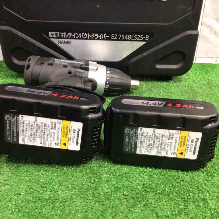 ★パナソニック(Panasonic) コードレスマルチインパクトドライバー EZ7548LS2S-B【町田店】