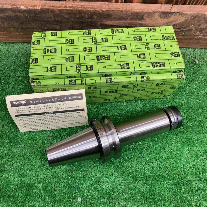ユキワ　ニュードリルミルチャック　BT40-NDC13-135　把握径0.5～13ｍｍ　首下長135ｍｍ　【桶川店】