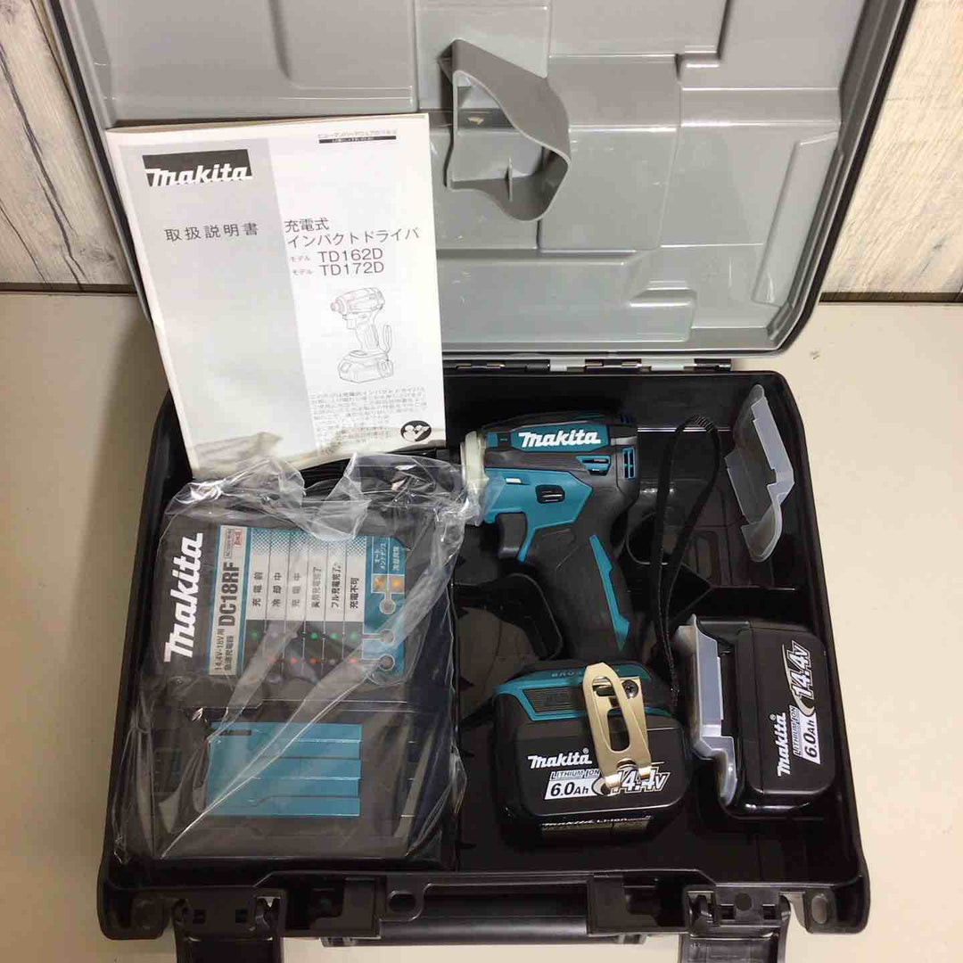 ★マキタ(makita) コードレスインパクトドライバー TD162DRGX【戸田店】