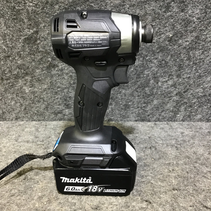 【未使用本体+中古バッテリーセット品】マキタ(makita) コードレスインパクトドライバー TD173DZB【桶川店】