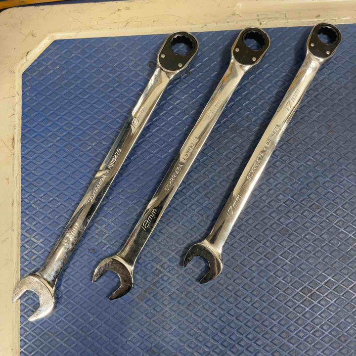スナップオン(Snap-on) ラチェットコンビレンチ 12本セット SOXRRM8A～19A【草加店】