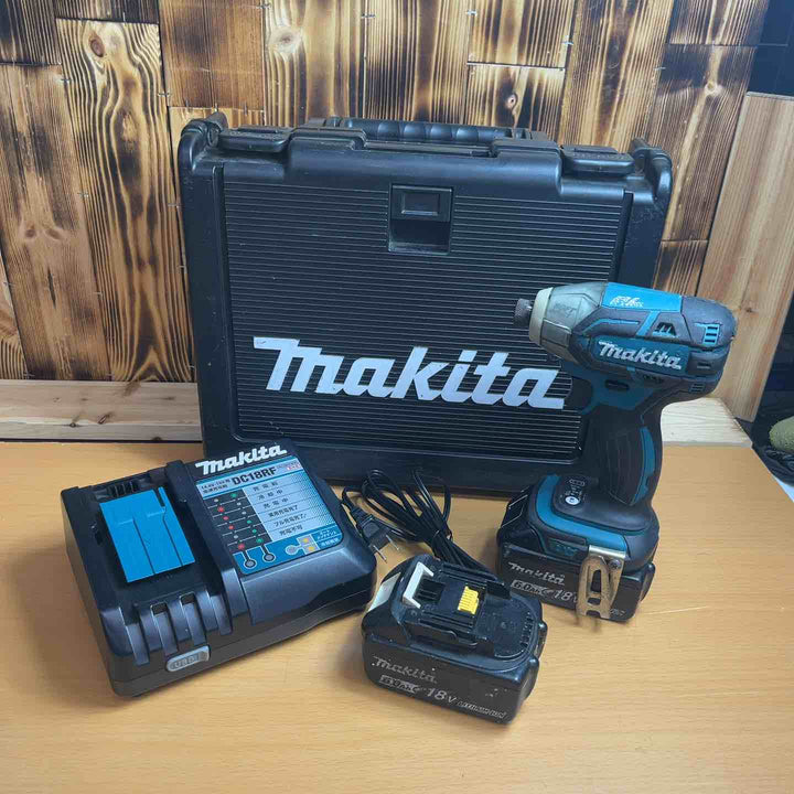 マキタ(makita) コードレスソフトインパクトドライバー TS141DRGX セット 充電器未使用 バッテリー2個 6.0Ah 18V 穴あけ 【越谷店】
