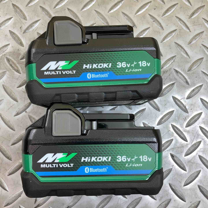 ▼ハイコーキ(HIKOKI ※旧:日立工機) リチウムイオンバッテリー 36V/2.5Ah マルチボルト【BSL36A18BX】2点セット【川崎店】