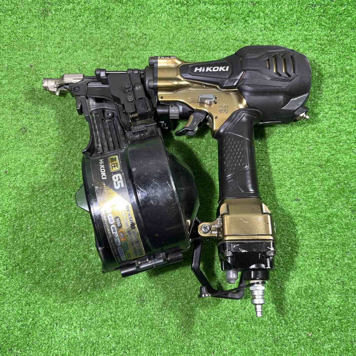 ☆ハイコーキ(HIKOKI ※旧:日立工機) 高圧エア釘打ち機 NV65HR2(S